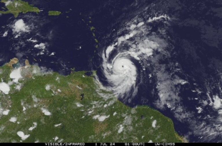 Hurricane Beryl rapidly intensifies and threatens Caribbean