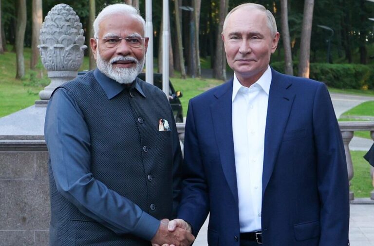 Modi visits Russia for 1st time since Ukraine invasion