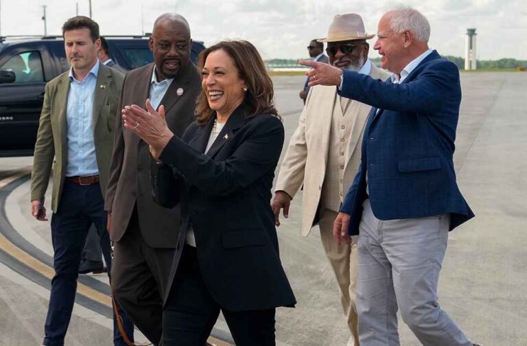 Kamala Harris takes lead over Trump in latest poll