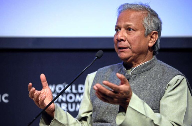 Muhammad Yunus as Bangladesh's interim leader