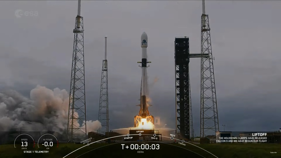 Space X takeoff