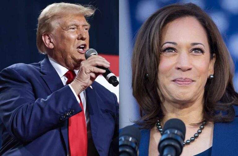 US Election 2024 _ Donald J. Trump, Kamala Harris