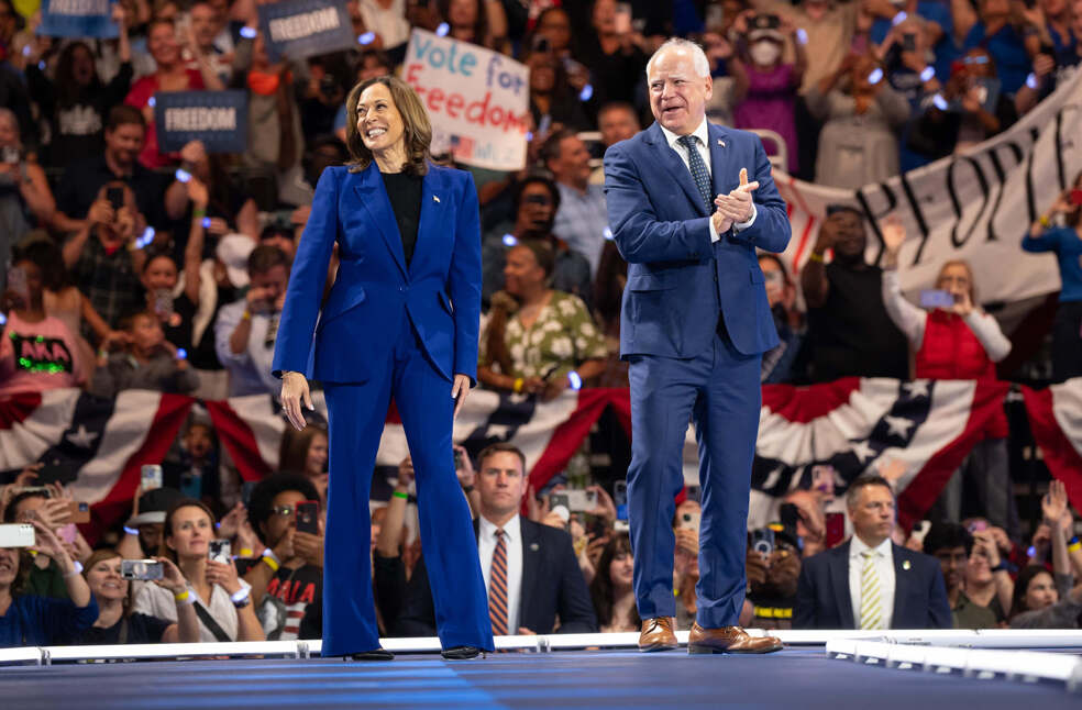 Walz, Vance VP debate_Image Via_X_Kamala Harris