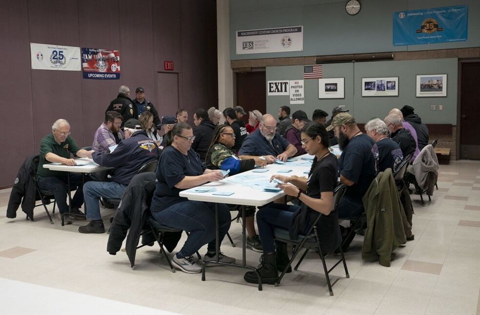 Boeing ballot counting