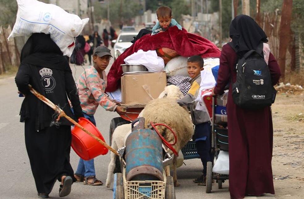 rafah displacement