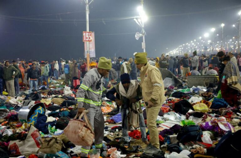 Deadly stampede at Mahakumbh Mela_Image Via_X_Siddaramaiah