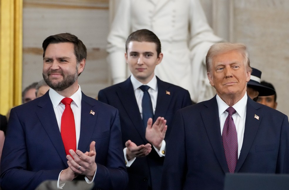 Trump sworn in as 47th US President_Image from_X_The White House