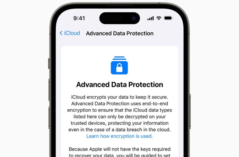 Apple removes advance data protection in UK_Image Via_Apple