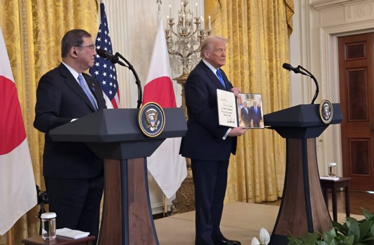 Trump and Ishiba forge bond