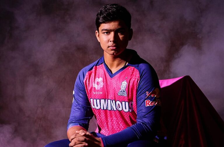 Vaibhav Suryavanshi youngest IPL player ever_Image Via_X_RR