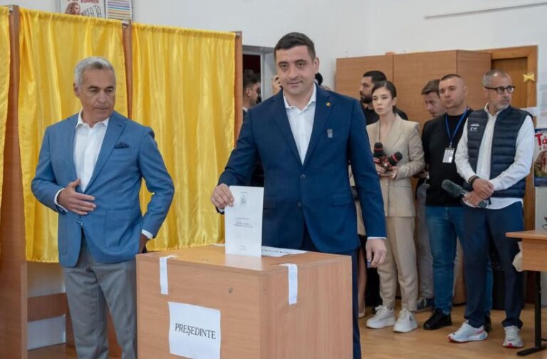 George simion Romania Presidential Election