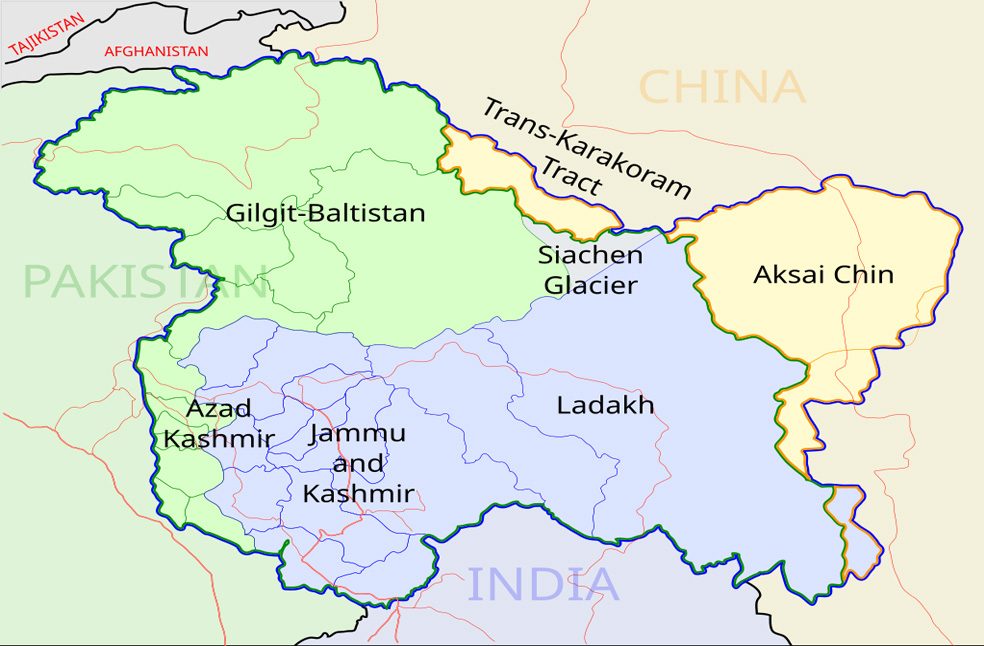 Kashmir conflict_History of disputes, wars_Image Via_Wikipedia