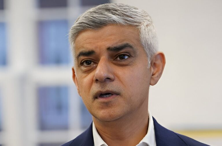 London Mayor Sadiq Khan
