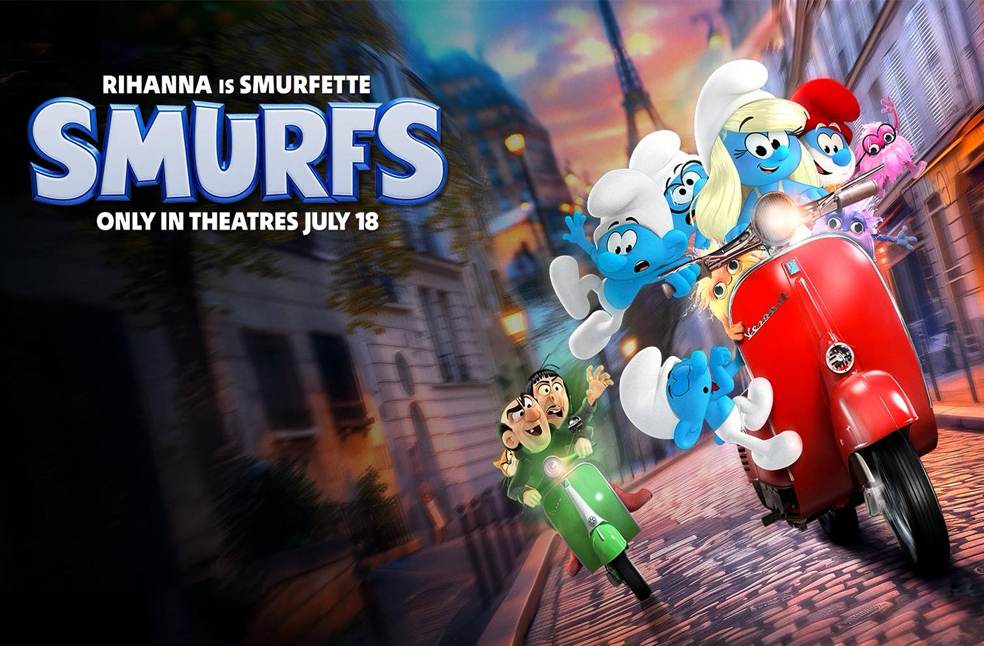 Smurf mania_French town breaks World Gathering Record_Image Via_FB_Smurfs Movie
