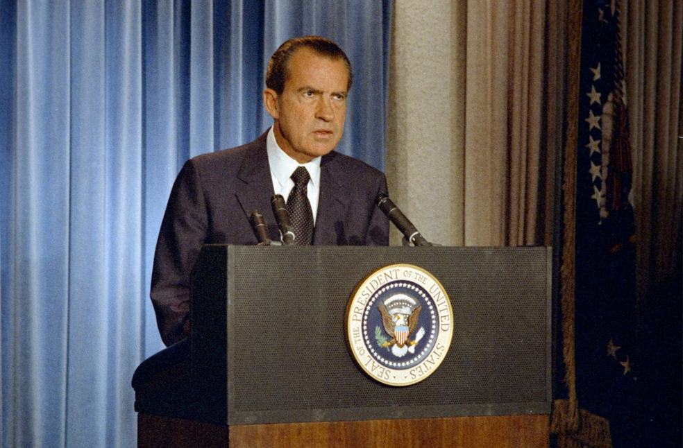 US Court blocks Trumps tariffs_Image Via_FB_Richard Nixon Presidential Library and Museum