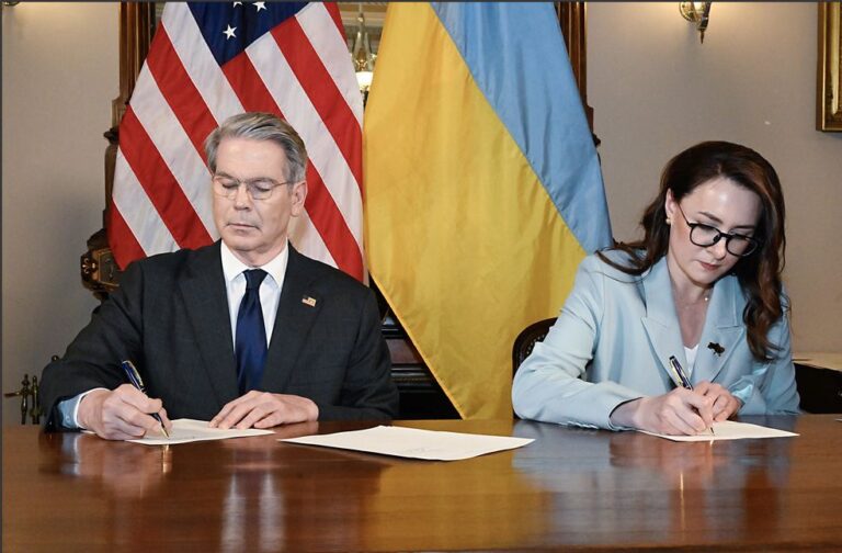 US, Ukraine sign mineral resources deal_Image Via_X_US Department of the Treasury