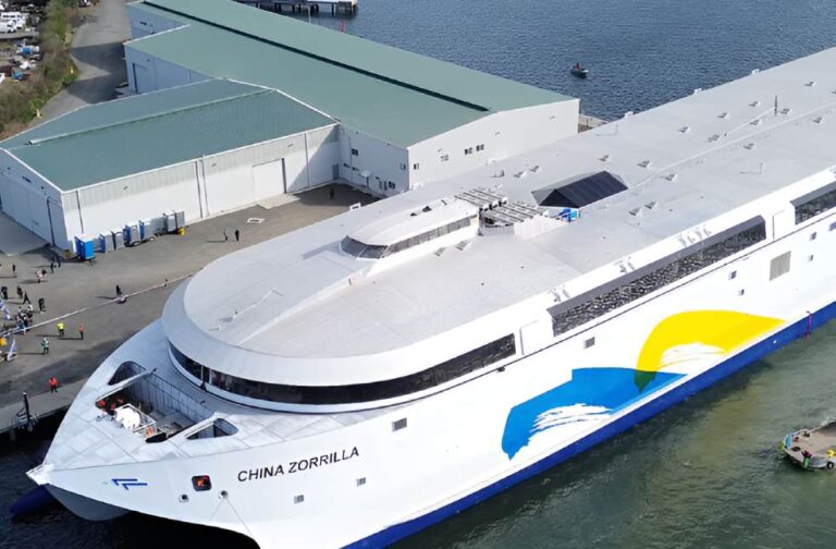 world largest electric ship