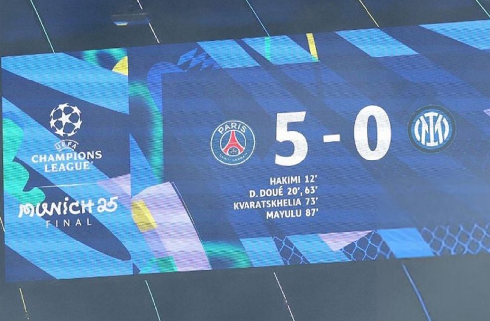 PSG beat Inter to clinch 1st UEFA Champions League title_Image from_X_PSG