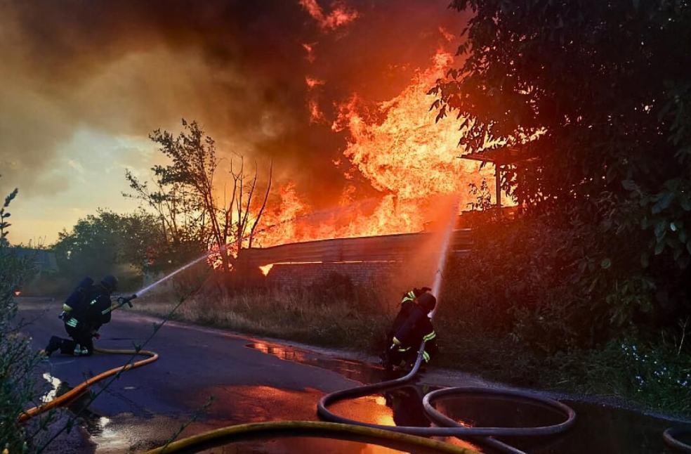 Russia launches record drone attack on Ukraine after Trump backs aid-