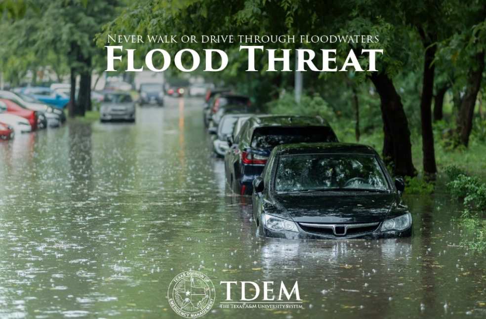 Texas Floods impact on homes and roads