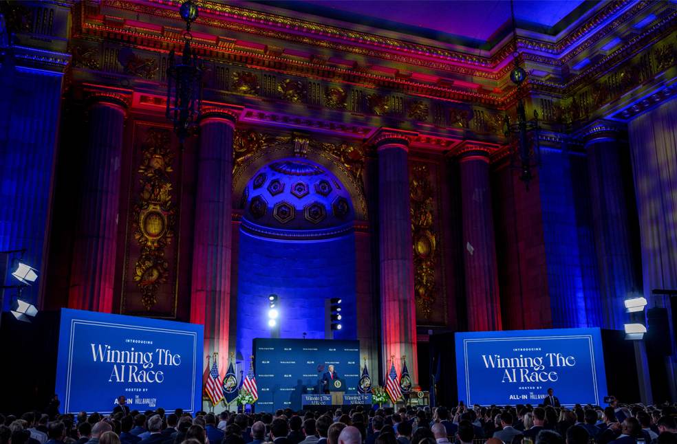 Trump unveils AI Action Plan_Image Via_X_White House