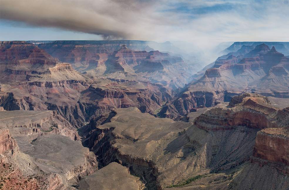 Wildfire destroys historic Grand Canyon Lodge_Image Via_X_Grand Canyon NPS