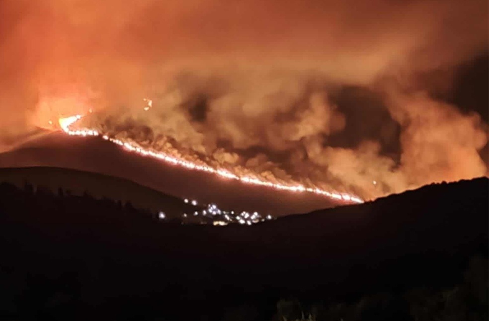 Wildfires rage across Greece_Image from_Fire Fighting Greece
