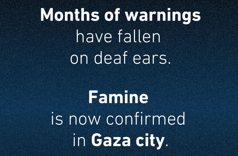 Gaza famine Hunger
