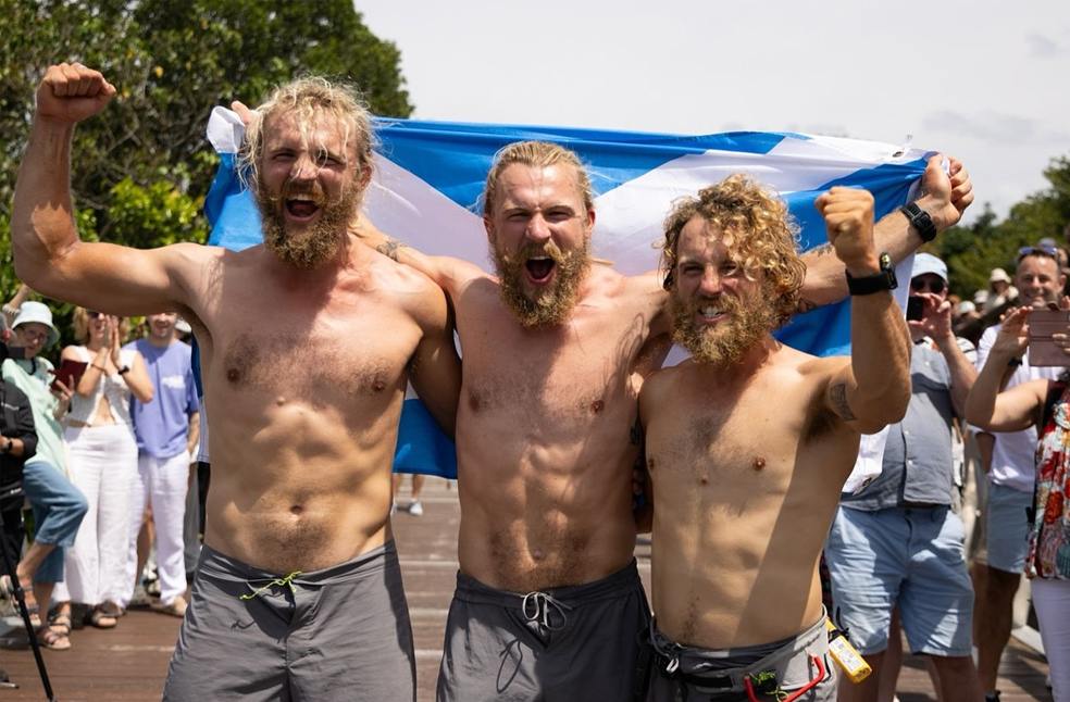 MacLean Brothers complete record-breaking Pacific Ocean row_Image from_FB