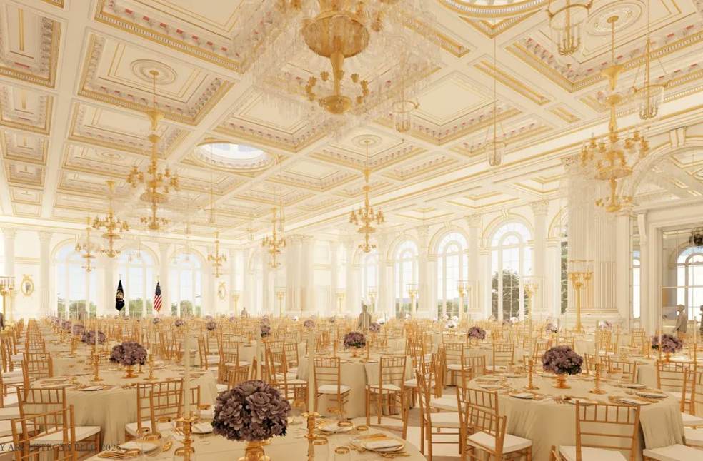 Plans for White House Ballroom_Image source_X_White House