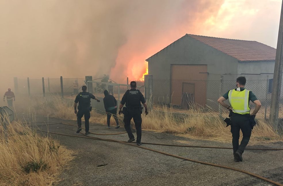 Widlfires escalate in Spain_Image from_X_Guardia Civil