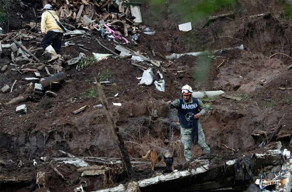 Torrential rains in Mexico kill 64-Image Via-X-Mexico Navy Secretariat