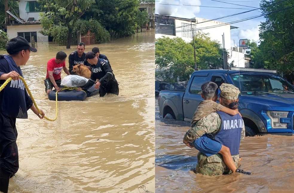 Torrential rains in Mexico kill 64-Image Via-X-Sheinbaum