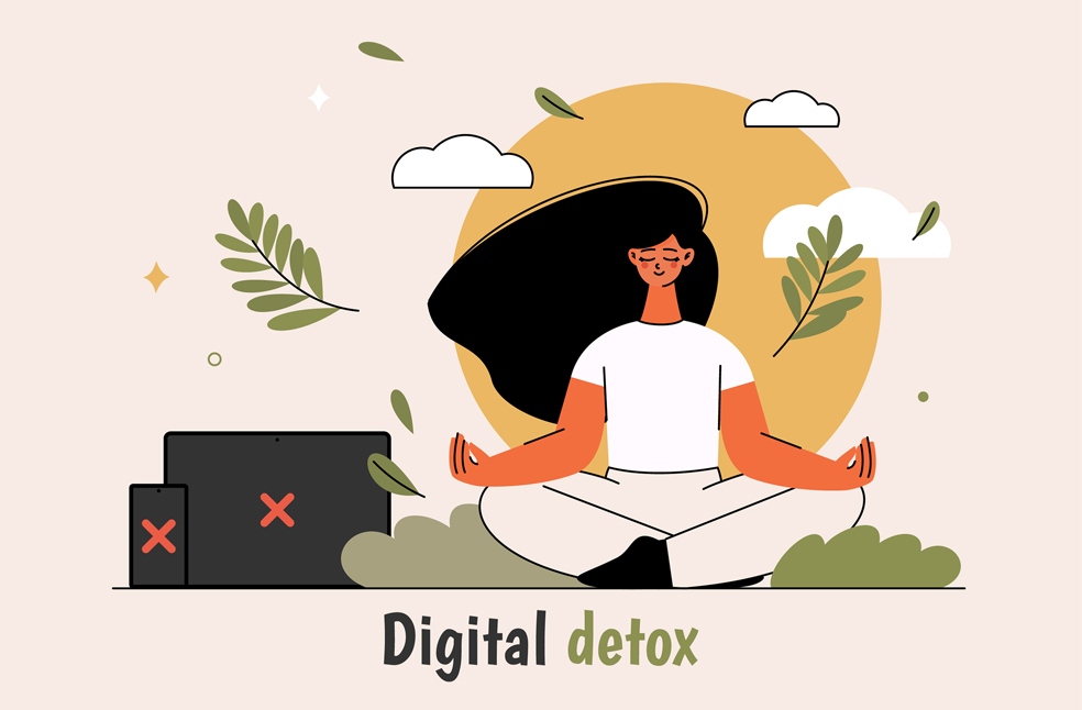 Digital Detox Concept