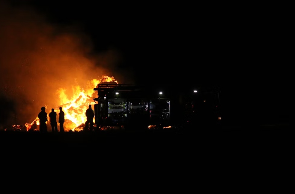 Rescue operation after Explosion