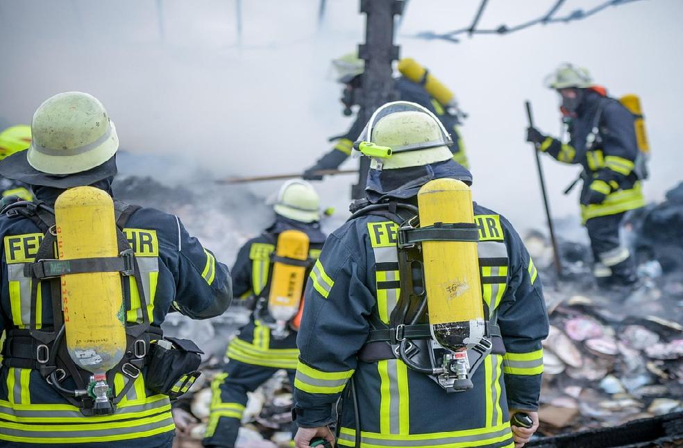 Fire crews battling blaze