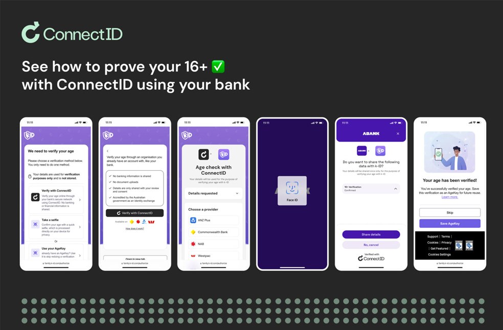 snap bank linked age check-Image Via-ConnectID
