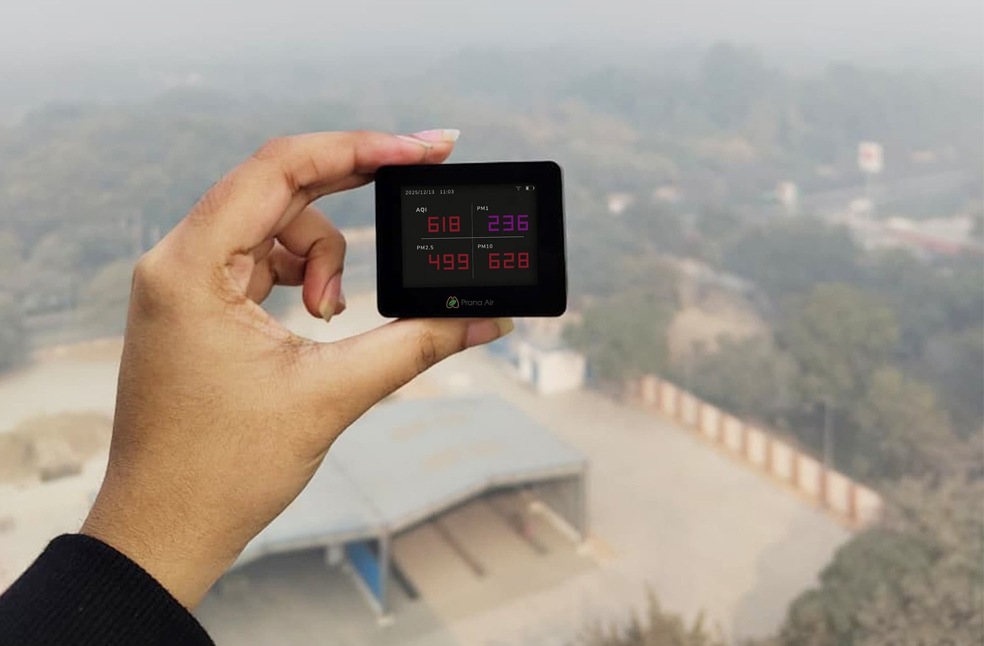 Delhi smog-Image Via-X-AQI India