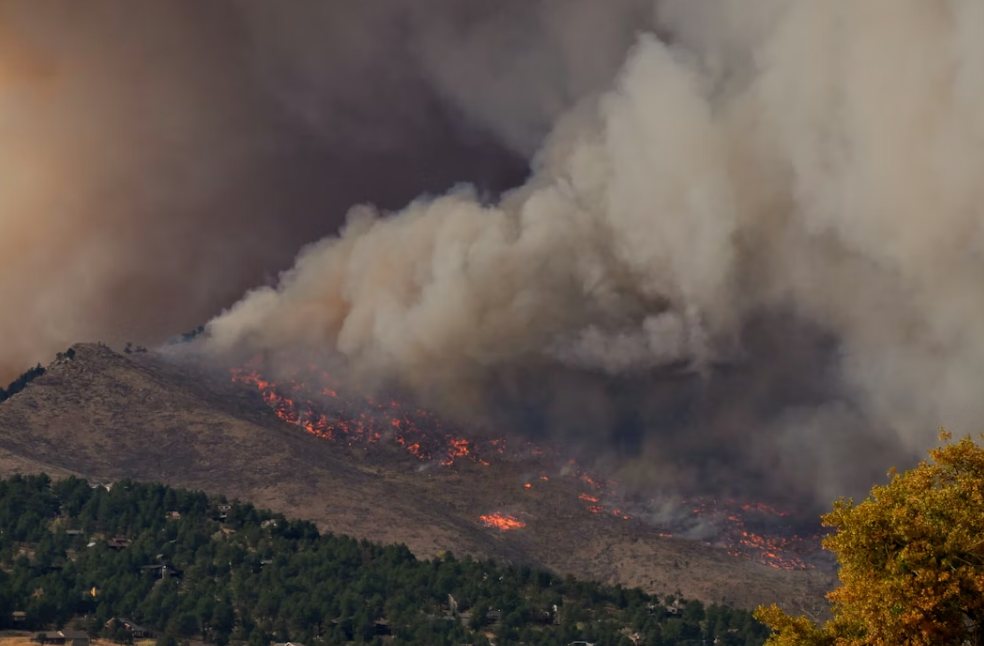 Wild Fire due to heatwave in Australia