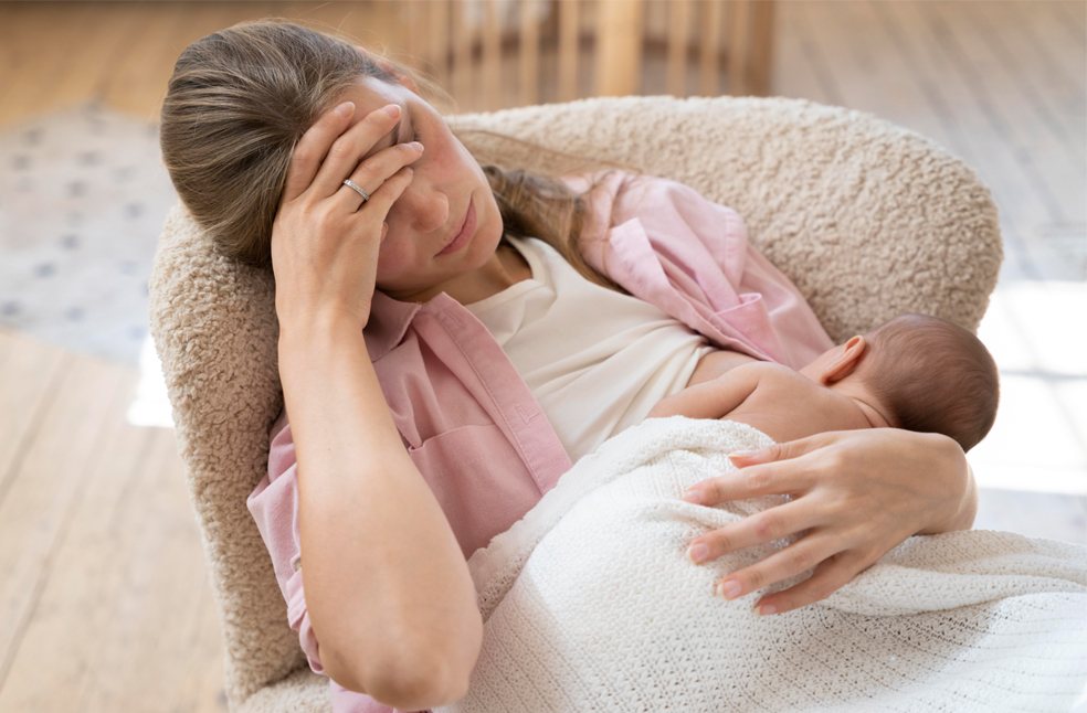 Postnatal period with mother and child