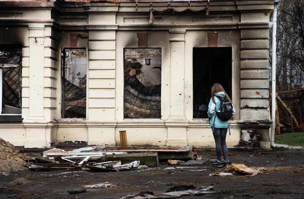 shopping centre fire