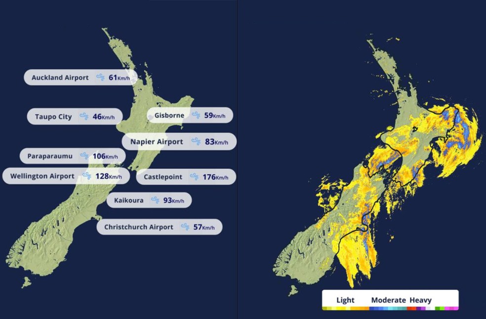 New Zealand Storm-Image Via-FB-MetService New Zealand