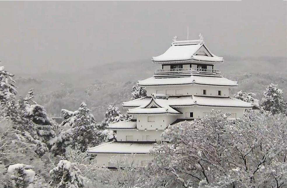 Snowfall in Japan-Image Credits-NHK