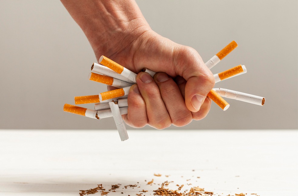 Cigarettes smoking habbit