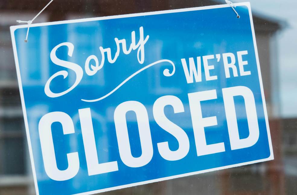 Closed Signing On A Glass Item