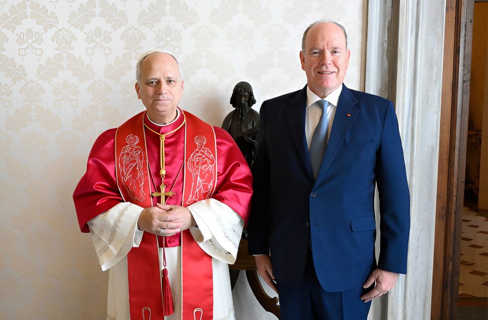 Pope Leo Monaco visit-Image Via-Prince's Palace of Monaco
