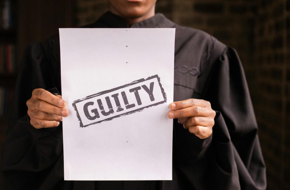 A Judge Holding a Paper