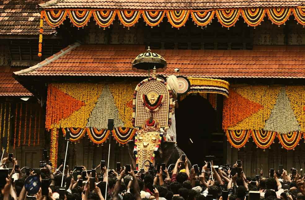 Thrissur Pooram Festival at Vadakkunnathan Temple