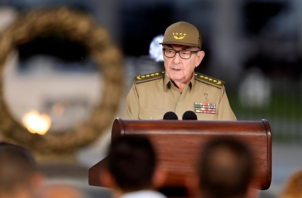 Cuban leader Raúl Castro