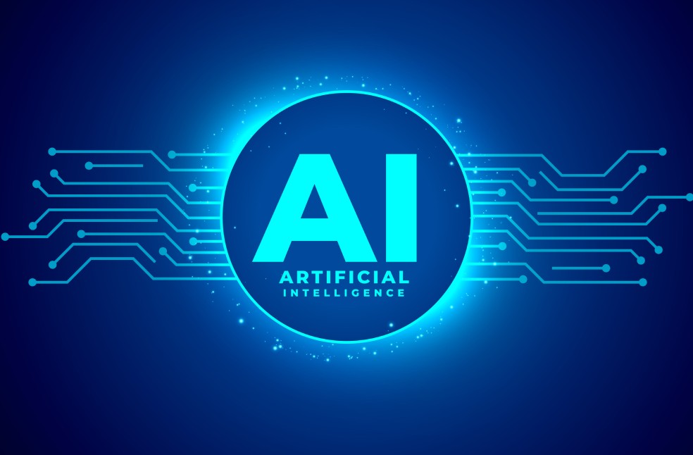 Artificial intelligence big data concept